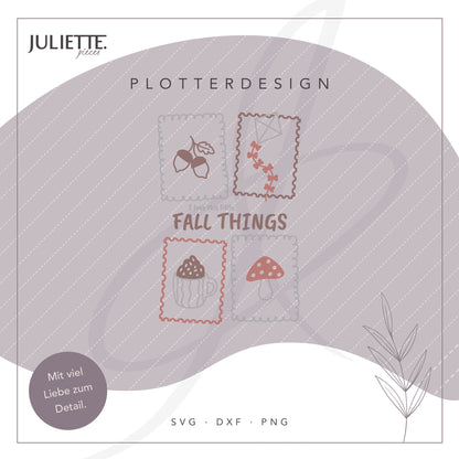 I LOVE THE LITTLE FALL THINGS · Plotterdatei