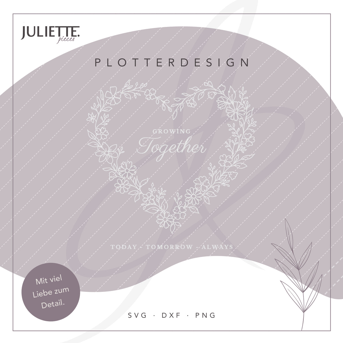 Growing Together | Plotter & Laserdatei