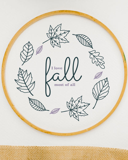 Autumn Leaves | Plotterdatei