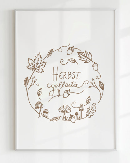 Herbstgeflüster | Plotterdatei