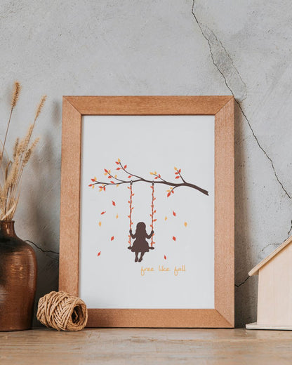 Free Like Fall · Plotterdatei